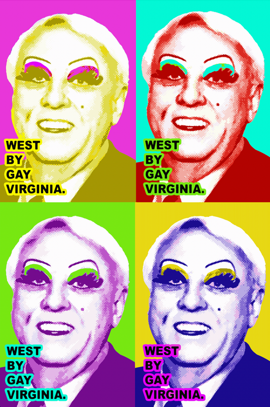 West By Gay Virginia Poster